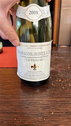 Borgoña Chassagne-Montrachet Cave des Ursulines Le Prieuré 2008