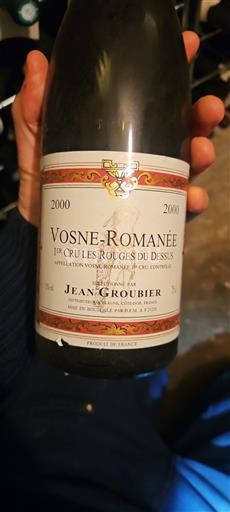 Borgoña No especificado Premier Cru Jean Goubier Les Rouges du Dessus 2000