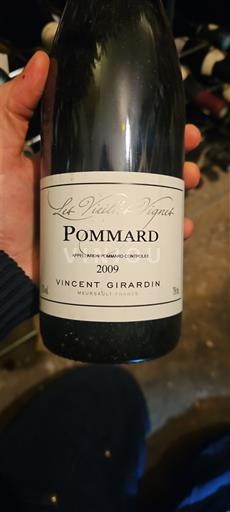 Burgundi Pommard Vincent Girardin Les Vieilles Vignes 2009