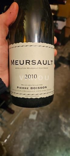 Burgund Meursault Pierre Boisson 2010