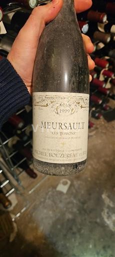 Burgund Meursault Michel Bouzereau et Fils Les Tessons 1999