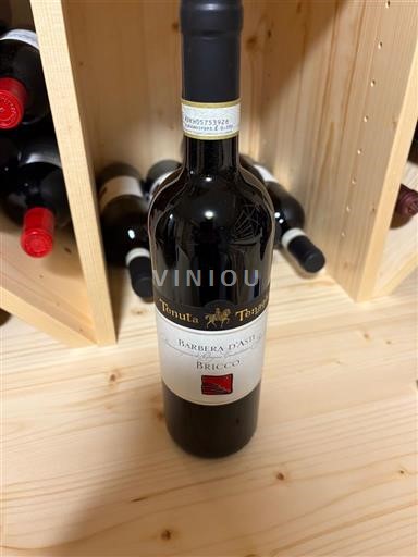 Piemonte Barbera d'Asti Tenuta Taliano Bricco Não Sazonado
