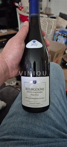 Borgogna Borgogna Côtes d'Auxerre Domaine Verret 2022