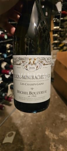 Bourgogne Puligny-montrachet Premier Cru Michel Bouzereau Les Champs Gains 2018