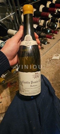 Burgundi Chablis Premier Cru Domaine Billaud-Simon Montée de Tonnerre 2010