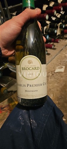 Burgundi Chablis Premier Cru Jean-Marc Brocard Montmains 2013