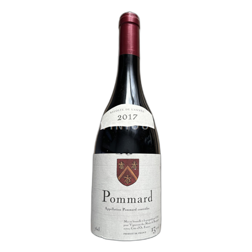 Borgoña Pommard Vignerons des Monts de Bourgogne 2017