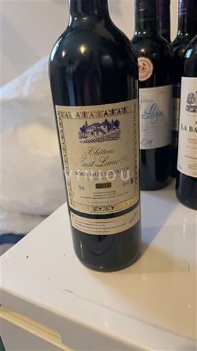 Burdeos Bordeaux superior Château Haut-Lamé 2011