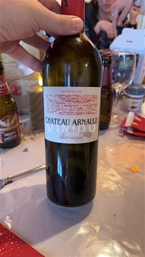 Viinit Rouge sec Château Arnauld 2012 Ranska Bordeaux Haut-Médoc AOC
