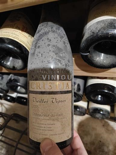 Rhônevallei Châteauneuf-du-Pape Château Cristia Vieilles Vignes 2005