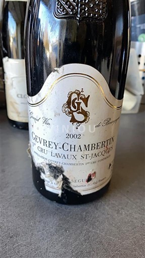 Borgogna Gevrey-Chambertin Premier Cru Domaine Ségui Lavaux St-Jacques 2002