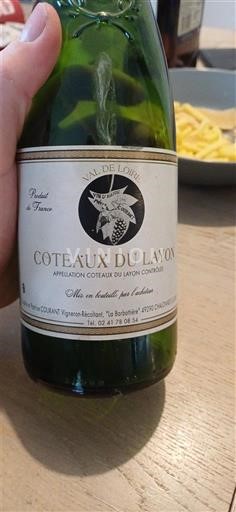 Loiredalen Coteaux-du-Layon Vignerons Récoltants La Barbinière 1988
