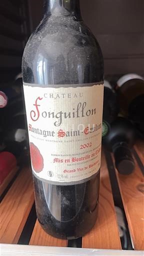 Bordeaux Montagne-saint-émilion Château Fonguillon 2002