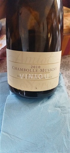 Borgoña Chambolle-Musigny Premier Cru Derrière la Grange 2010