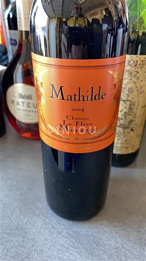 Bordeaux Saint-Émilion Grand Cru Grand Cru Château La Fleur Morange Mathilde 2004