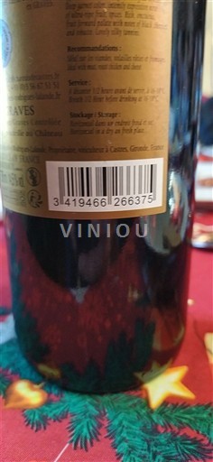 Bordeaux Graves Château Castres Non-Vintage