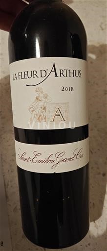 Bordeaux Saint-Émilion Grand Cru Grand Cru La Fleur d'Arthus 2018