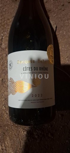 Rhônedalen Côtes du Rhône Jacques Batard 2022