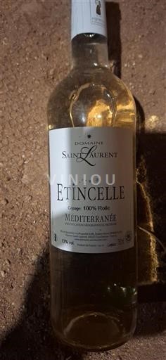 Provence, hạ lưu Rhône, Corse Địa Trung Hải Domaine Saint Laurent Étincelle Không niên vụ