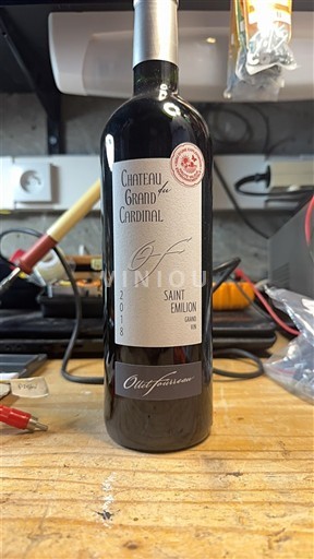 Bordeaux Saint-Émilion Château Grand Cardinal 2018