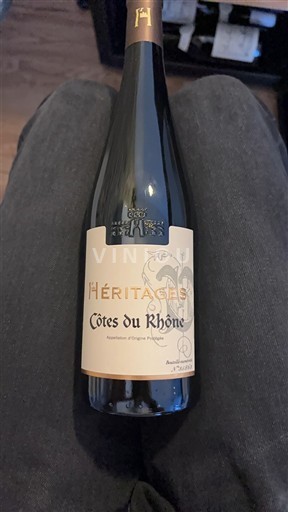Rhônen laakso Côtes-du-rhône Ravoire L'Héritages 2024
