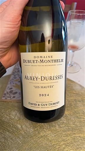 Burgundi Auxey-Duresses Domaine Buet-Monthelie Les Hautés 2024