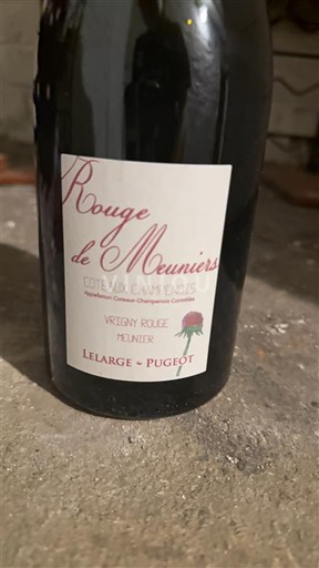 Champagne Coteaux-champenois Lelarge-Pugeot Rouge de Meuniers Không niên vụ