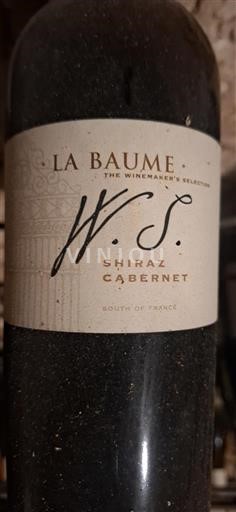 Languedoc et Roussillon Pays d'oc La Baume The Winemaker's Selection W.S. Shiraz Cabernet Non Millésimé