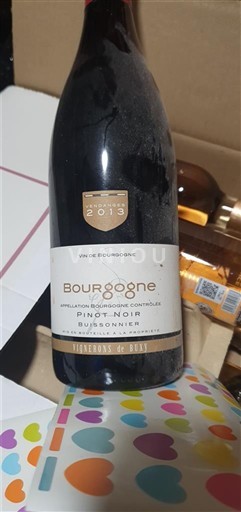 Borgoña No especificado Buissonnier Pinot Noir 2013