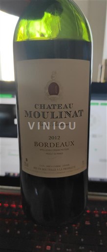 Bordeaux Château Moulinat 2012