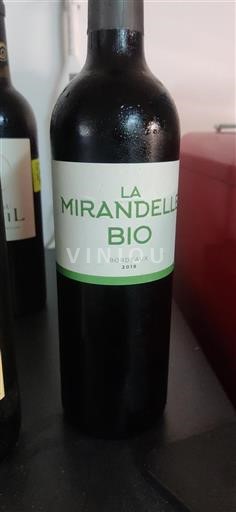 Bordeaux Château La Mirandelle 2018