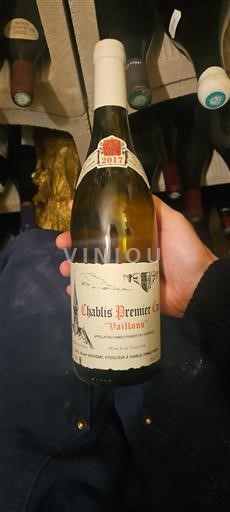 Burgundi Chablis Premier Cru Domaine Séguinot-Bordet Vaillons 2017