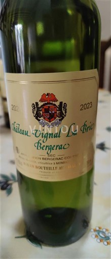 Tây Nam Bergerac Château Vignal La Brie Bergerac Blanc 2023