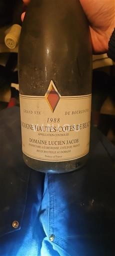 Borgoña No especificado Domaine Lucien Jacob 1988