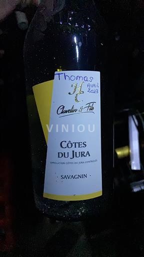Jura Côtes du Jura Chevalier-Hâtes Thomas 2022