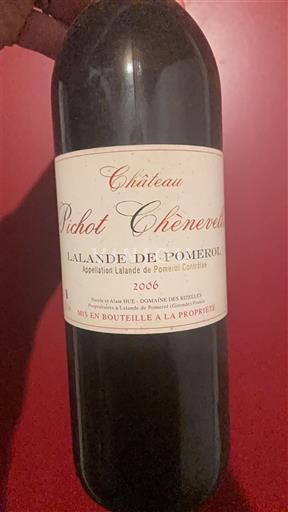 Burdeos Lalande-de-Pomerol Château Pichot Chênevelle 2006