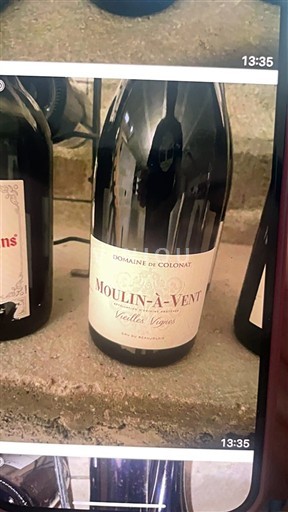 Beaujolais Moulin-à-vent Domaine Colonat Vieilles Vignes Sin añada