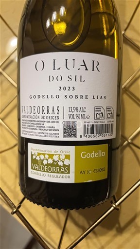 Galicia Valdeorras O Luar do Sil Godello Sobre Lías 2023