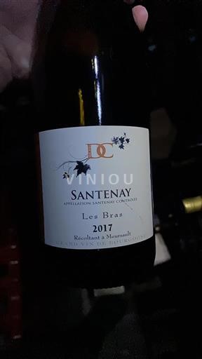 Burgundija Santenay Reclusans et Marsault Les Bras 2017