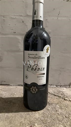 Sydväst Cahors Domaine Souleillan Phénix 2018