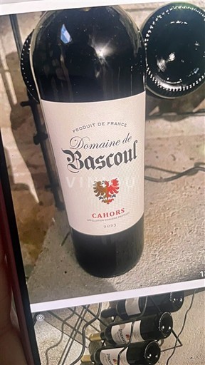 Sudoeste Cahors Domaine Bascoul 2023