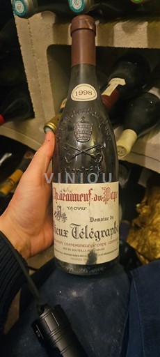 Rona dolina Châteauneuf-du-Pape Domaine Vieux Télégraphe La Crau 1998