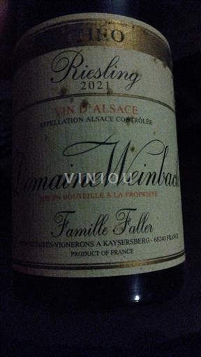 Alzacija Domaine Weinbach Théo 2021