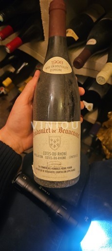 Rhônedalen Côtes du Rhône Château Beaucastel Coudoulet de Beaucastel 1998