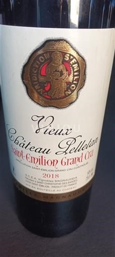 Bordeaux Saint-Émilion Grand Cru Grand Cru Château Vieux Château Pelletan 2018