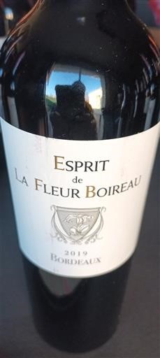 Bordeaux La Fleur Boireau Esprit 2019