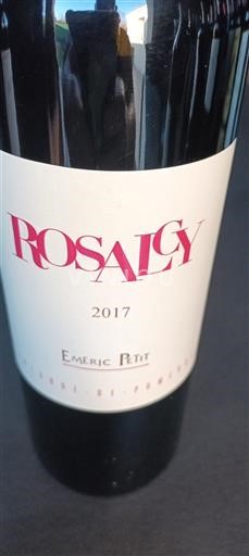 Bordeaux Lalande-de-pomerol Emeric Petit Rosalgy 2017