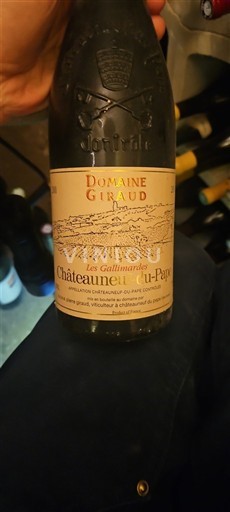 Rhône Valley Châteauneuf-du-Pape Domaine Giraud Les Gallimardes 2000