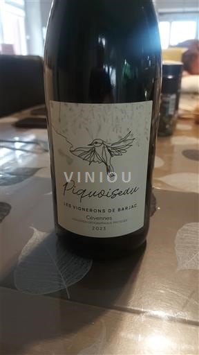 Languedoc in Roussillon Cévennes Les Vignerons de Barjac Piquoiseau 2023