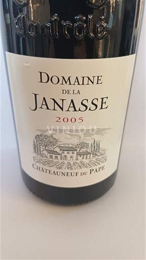 Rona dolina Côtes-du-Rhône Domaine La Janasse Chateneaueuf du pape 2005